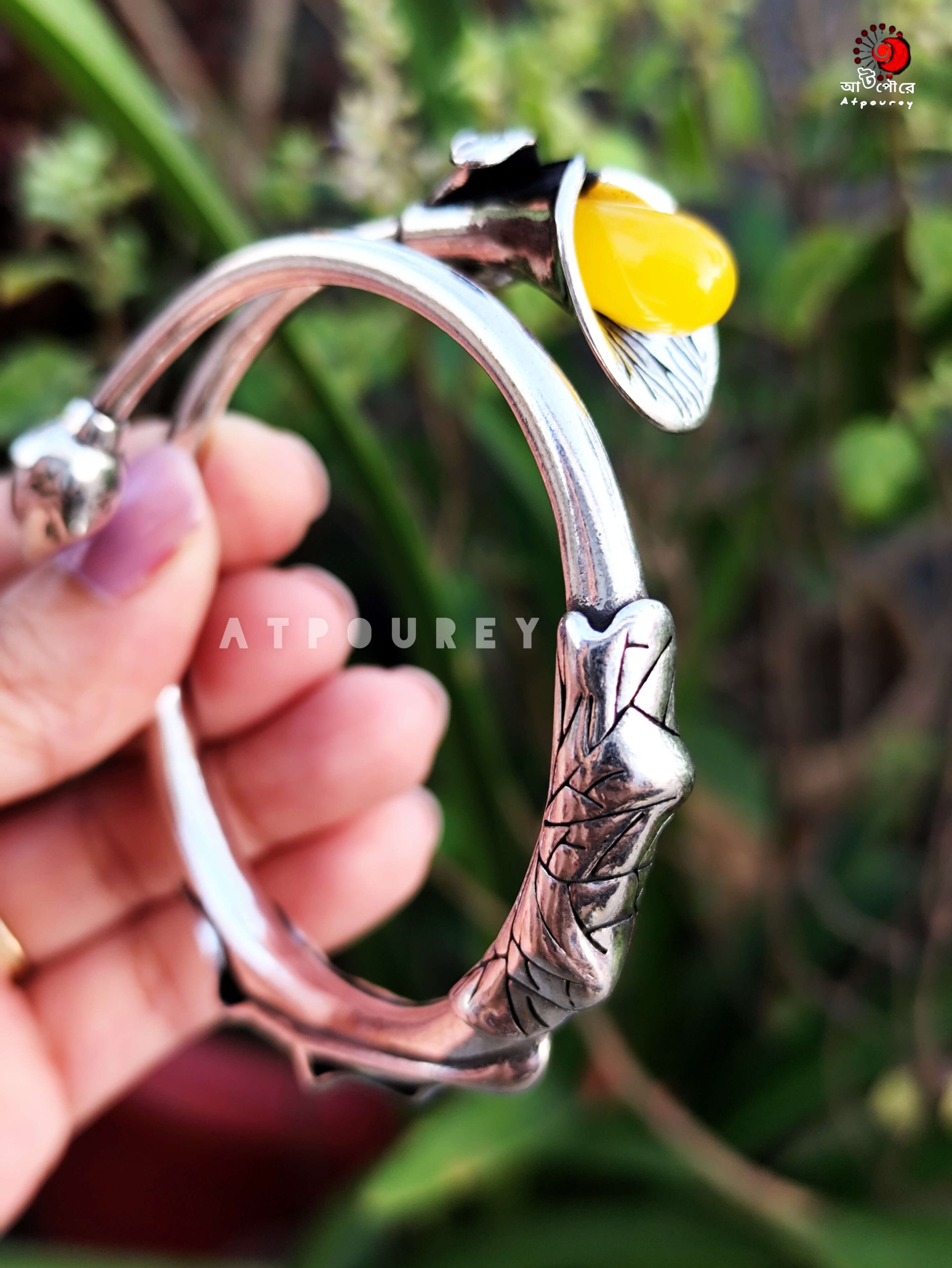 Adjustable Silver Bracelet - Image 5