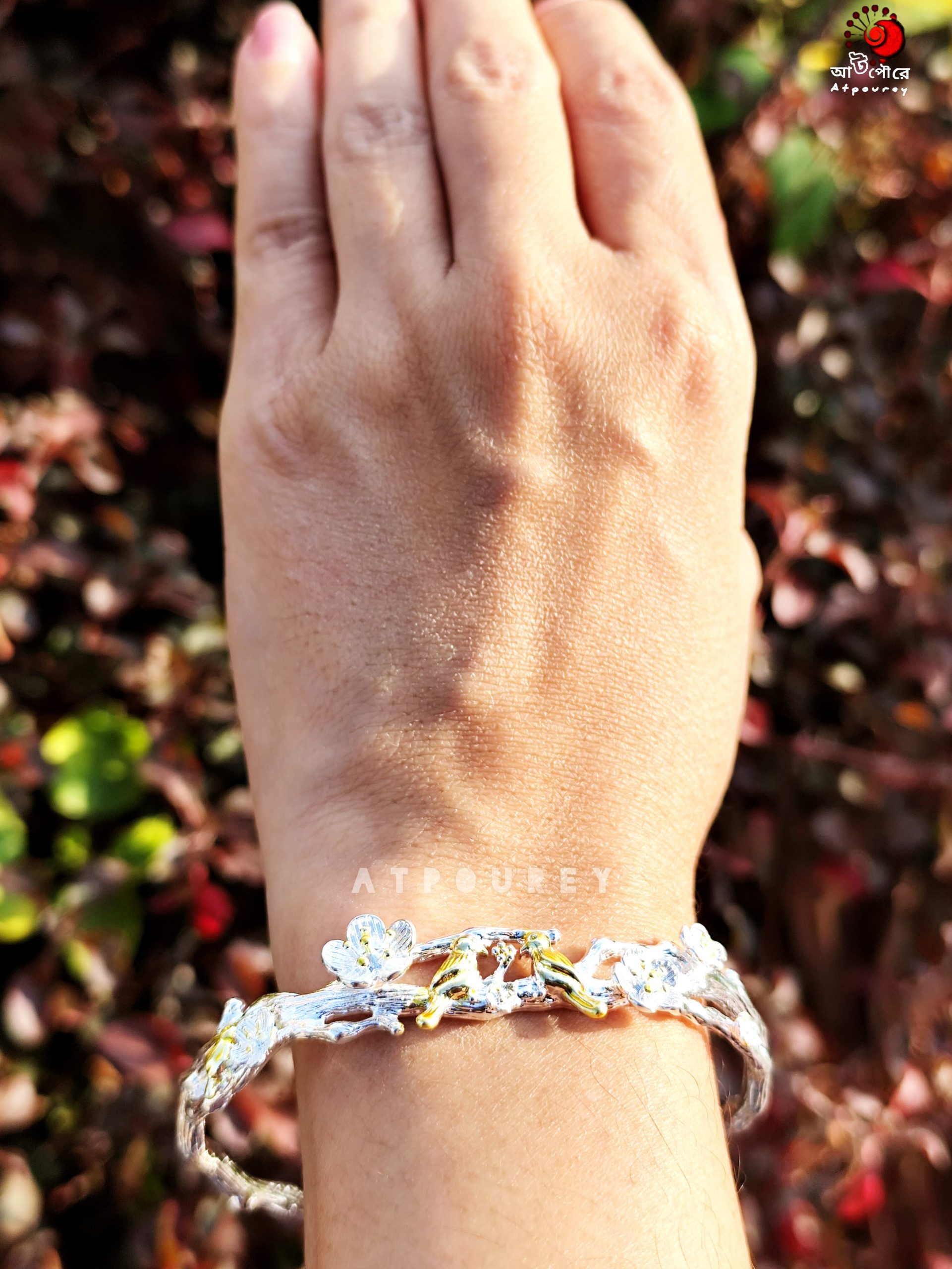 Silver Bracelet Birds - Image 4