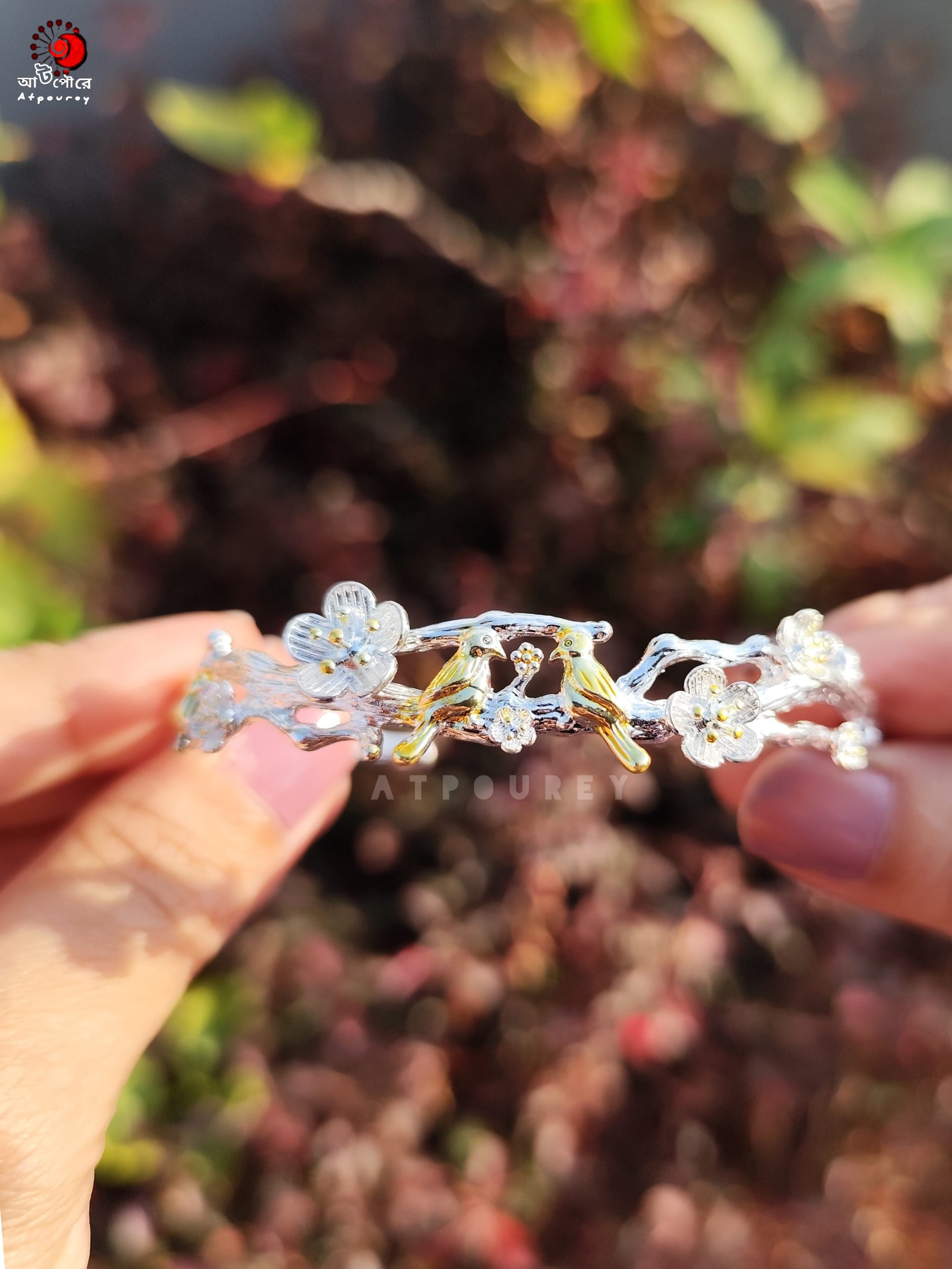 Silver Bracelet Birds - Image 5