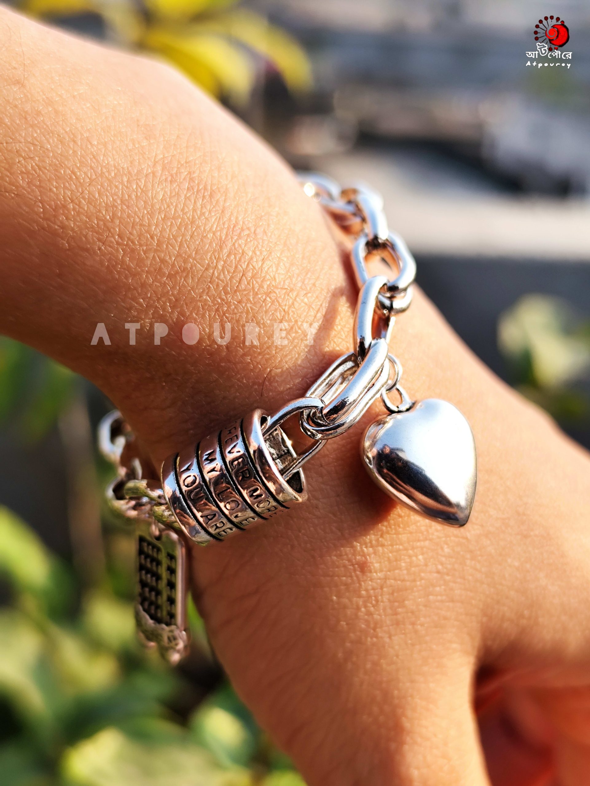 SILVER BRACELET LOVE - Image 2