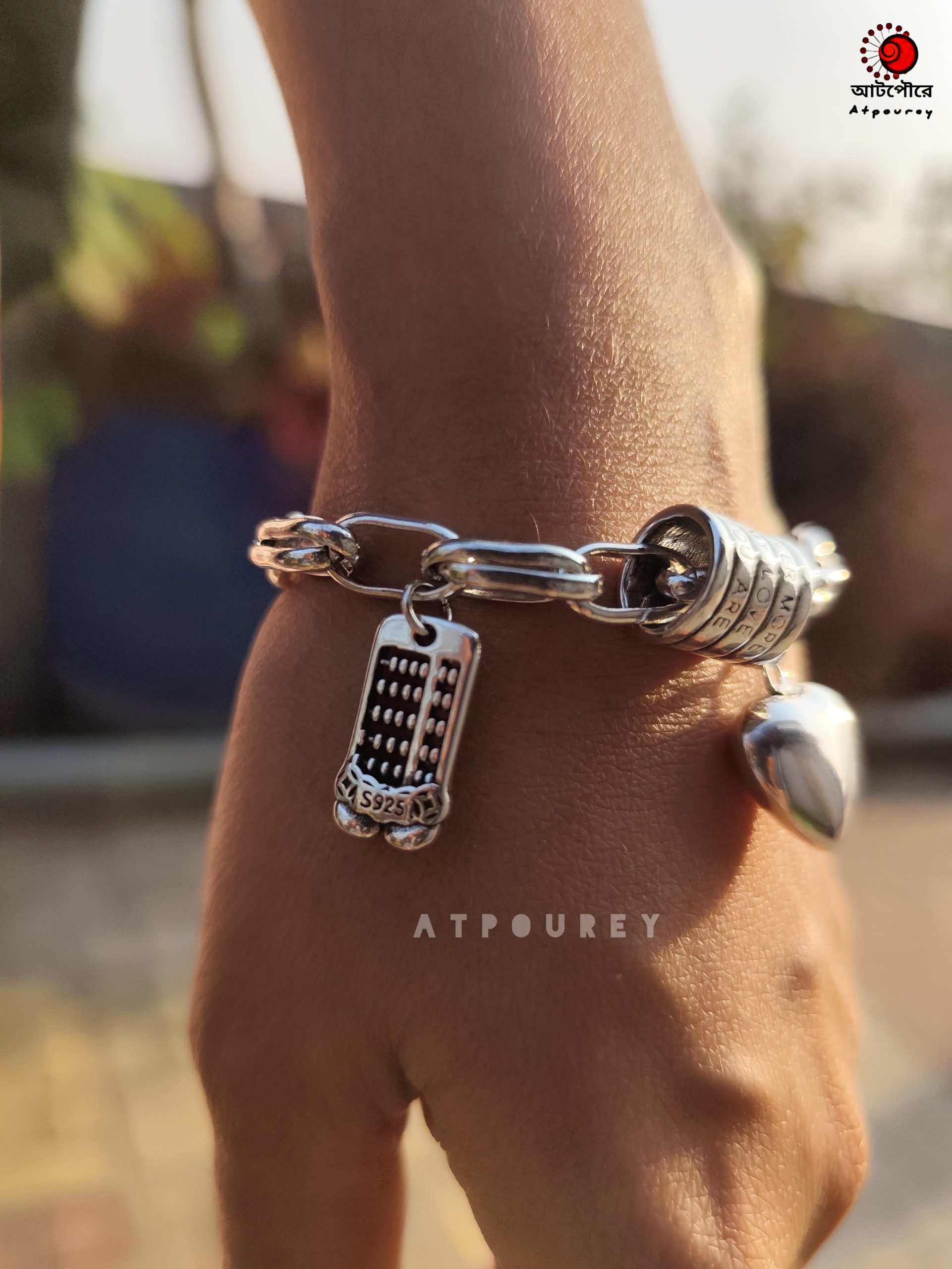 SILVER BRACELET LOVE - Image 4