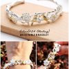 Silver Bracelet Birds