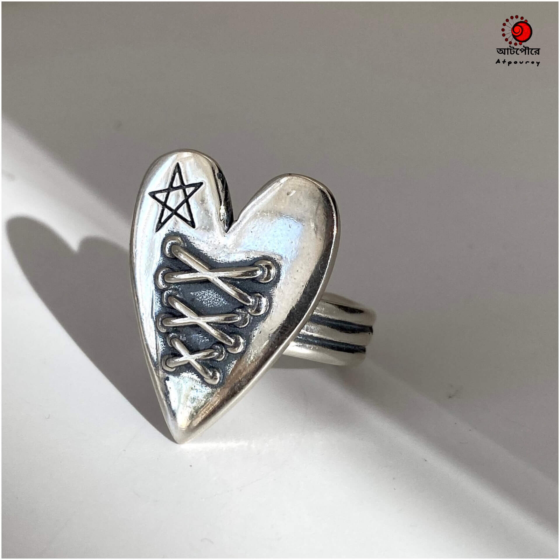 Adjustable Thai Silver Ring - Image 2