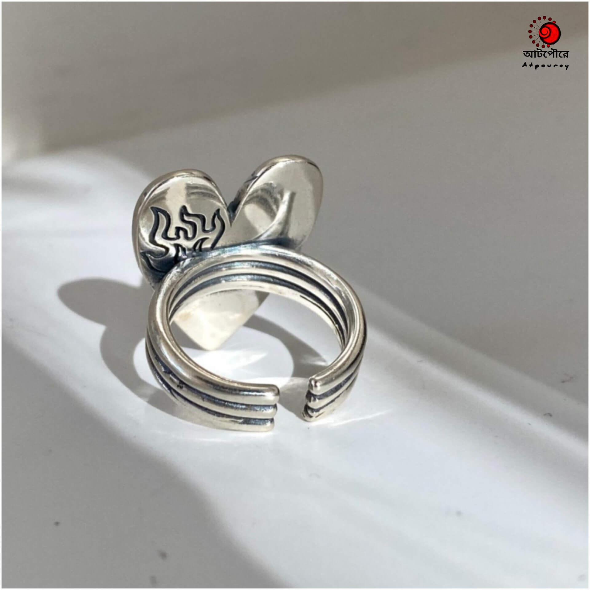 Adjustable Thai Silver Ring - Image 5