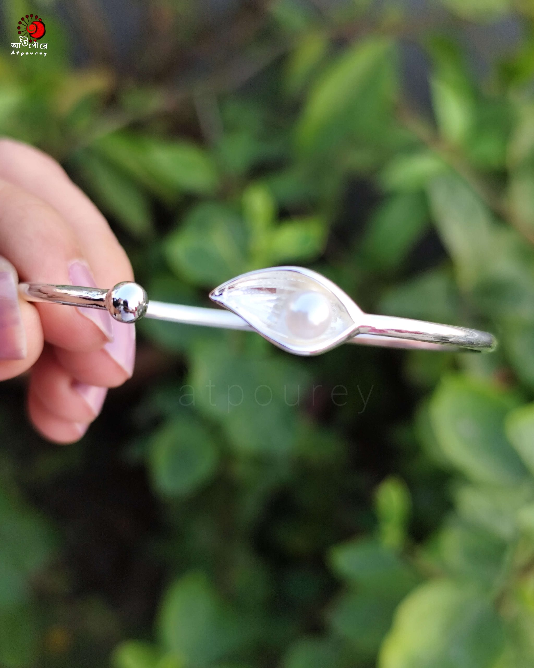 Adjustable Bracelet Simulated Pearl - Image 4