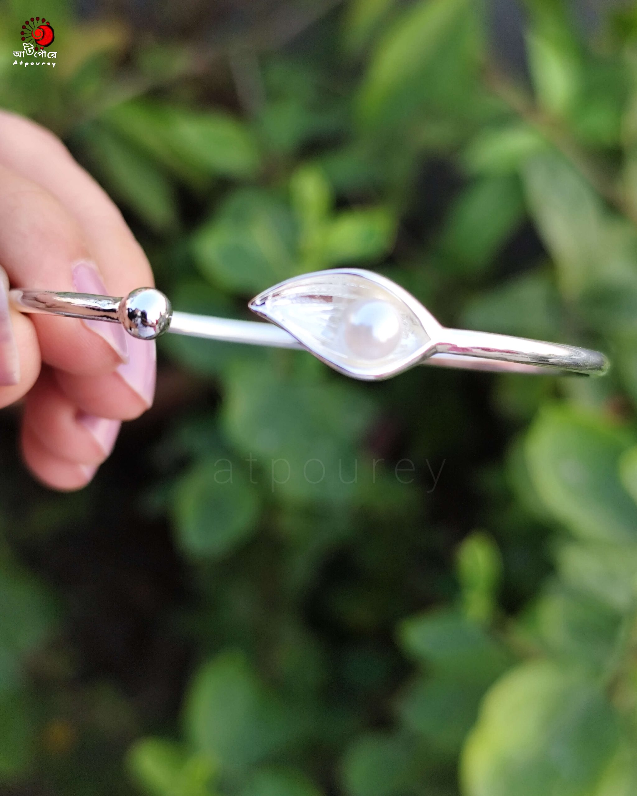 Adjustable Bracelet Simulated Pearl - Image 6