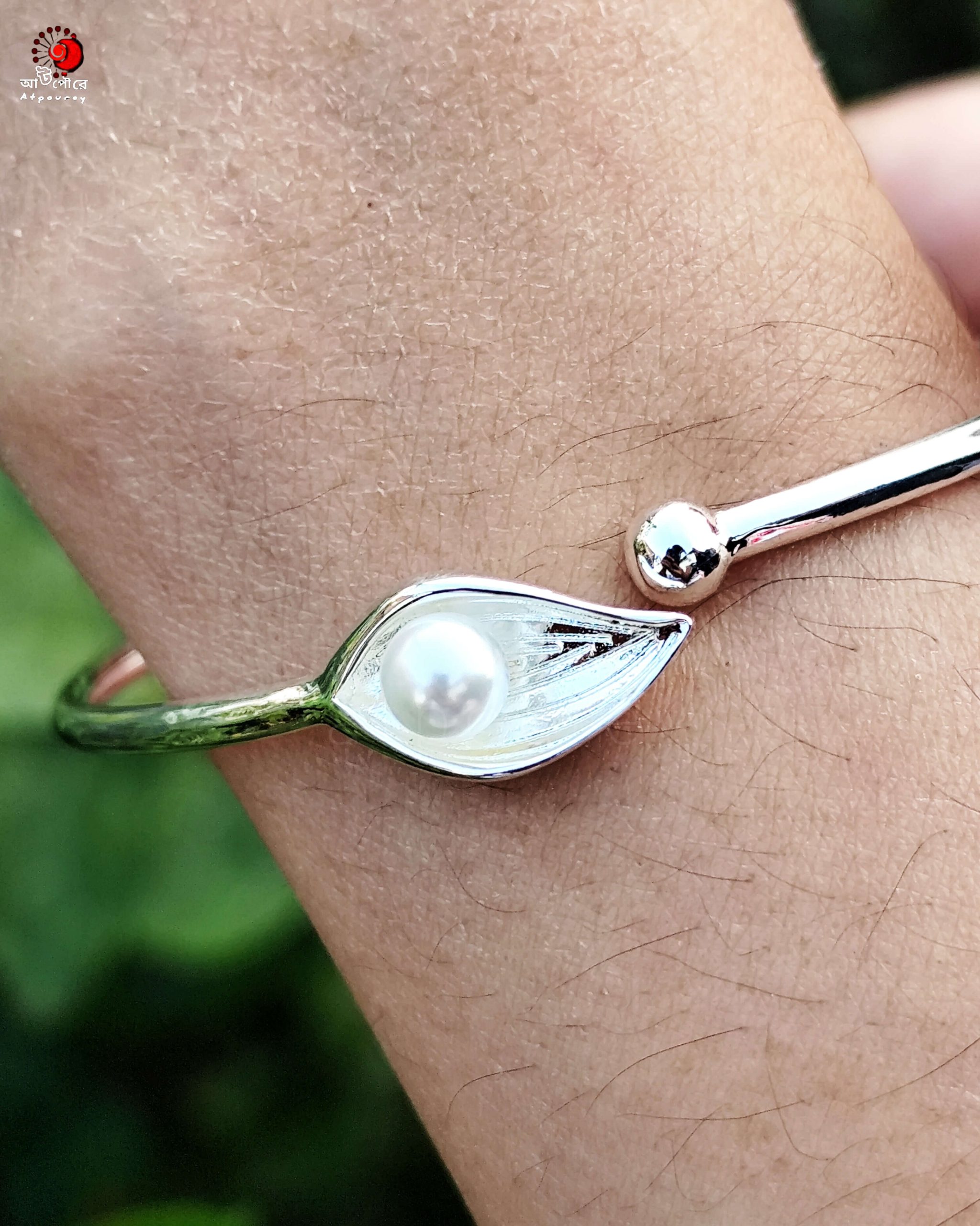 Adjustable Bracelet Simulated Pearl - Image 5