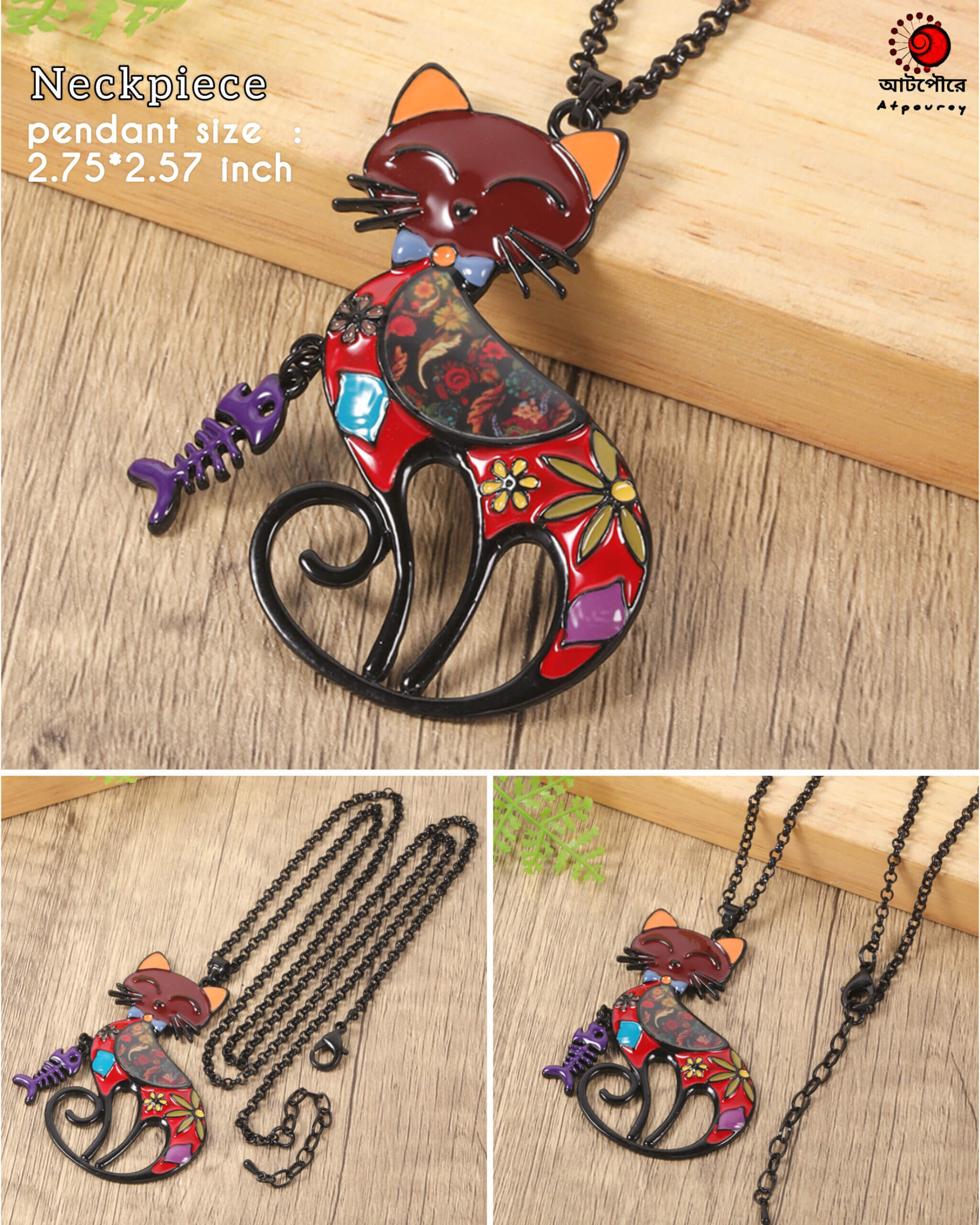 Neckpiece for cat lover