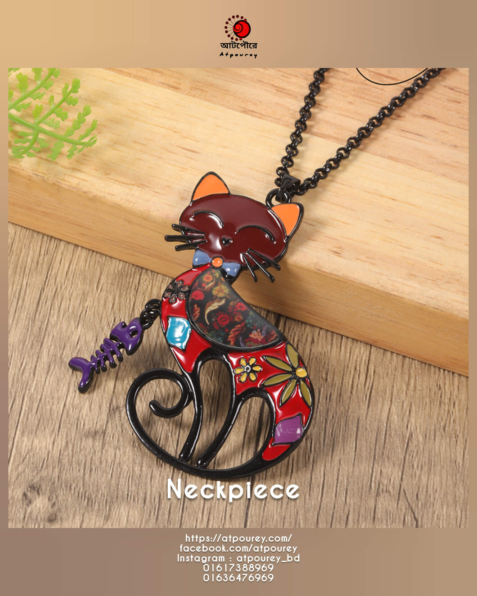 Neckpiece for cat lover - Image 4
